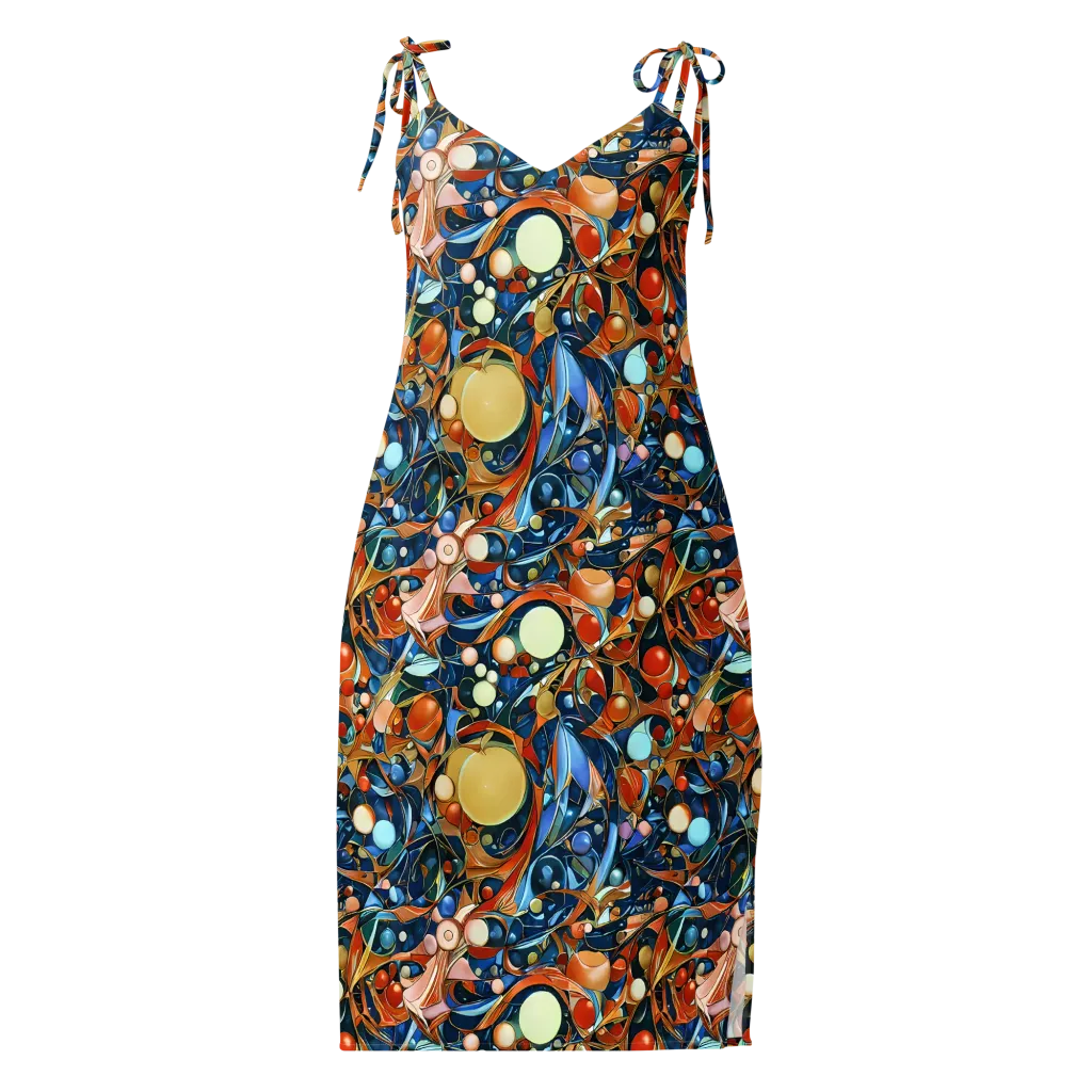 Orbital Rhapsody on Slip Dress — Front