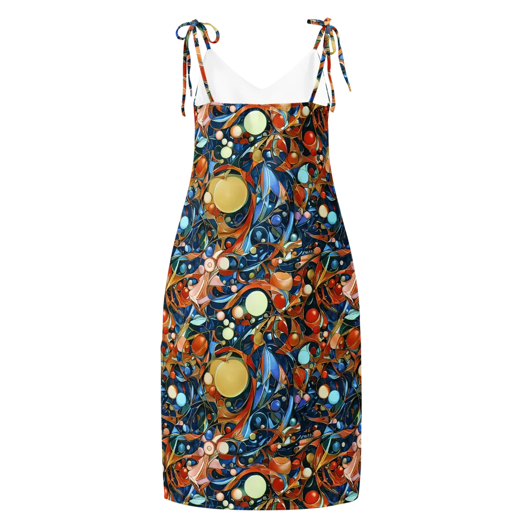 Orbital Rhapsody on Slip Dress — Back
