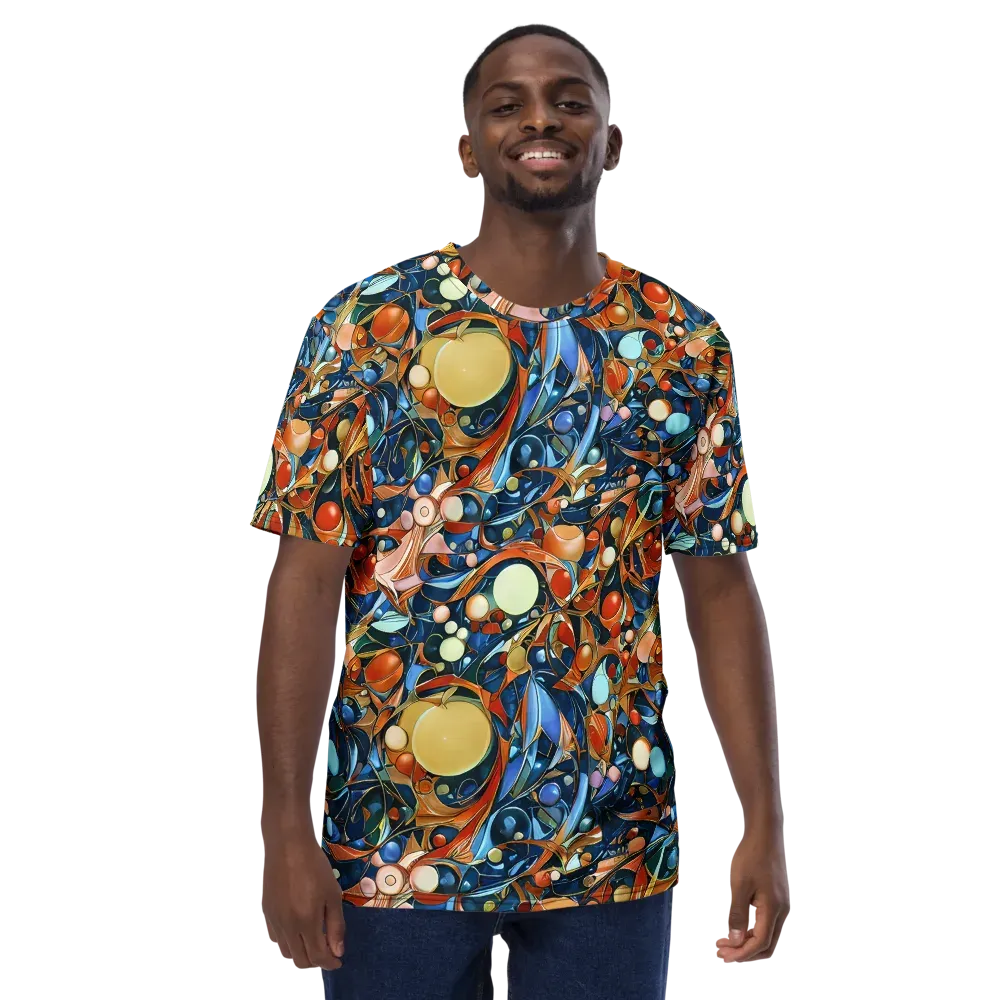 Orbital Rhapsody on Men's Crew Neck T-Shirt — Front