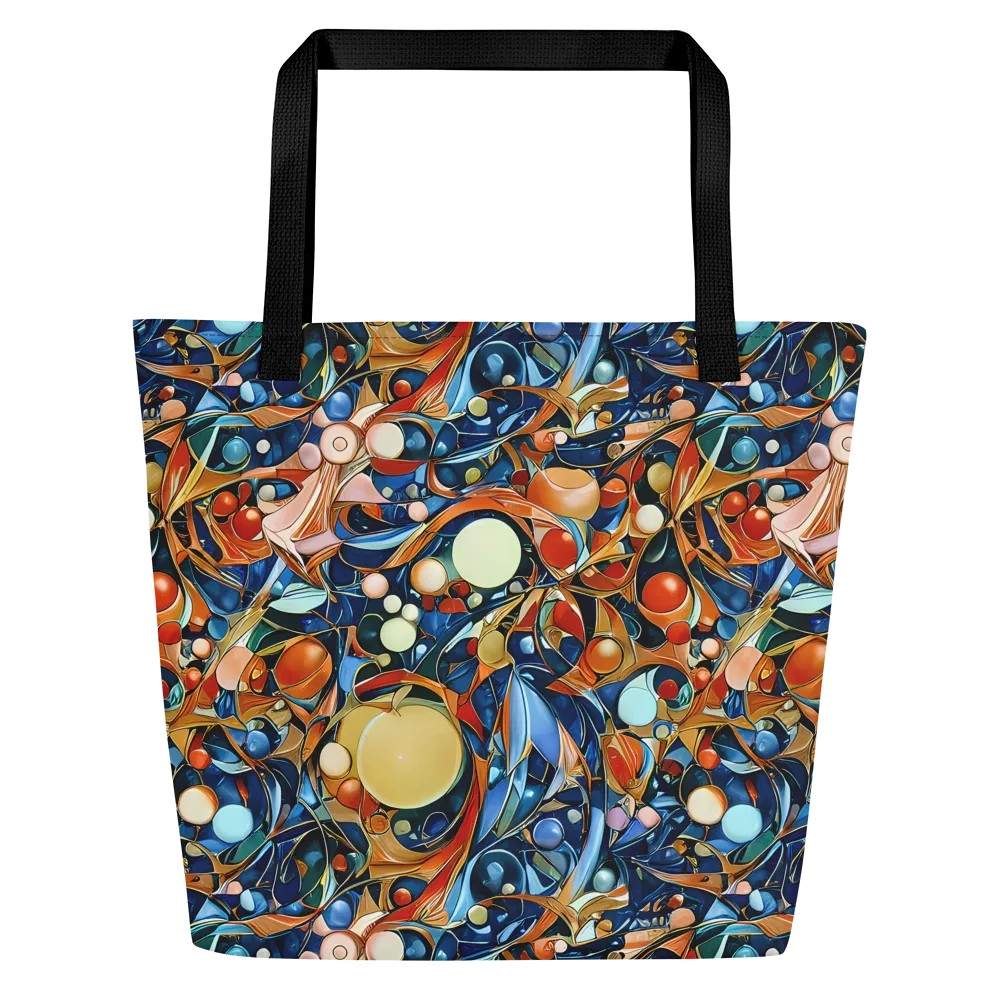 Orbital Rhapsody on Large Tote Bag W/ Pocket — Front