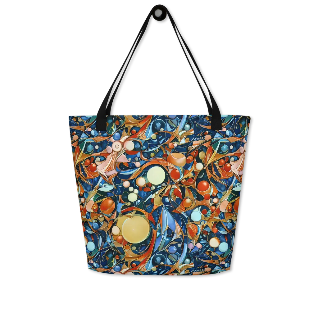 Orbital Rhapsody on Large Tote Bag W/ Pocket — Front