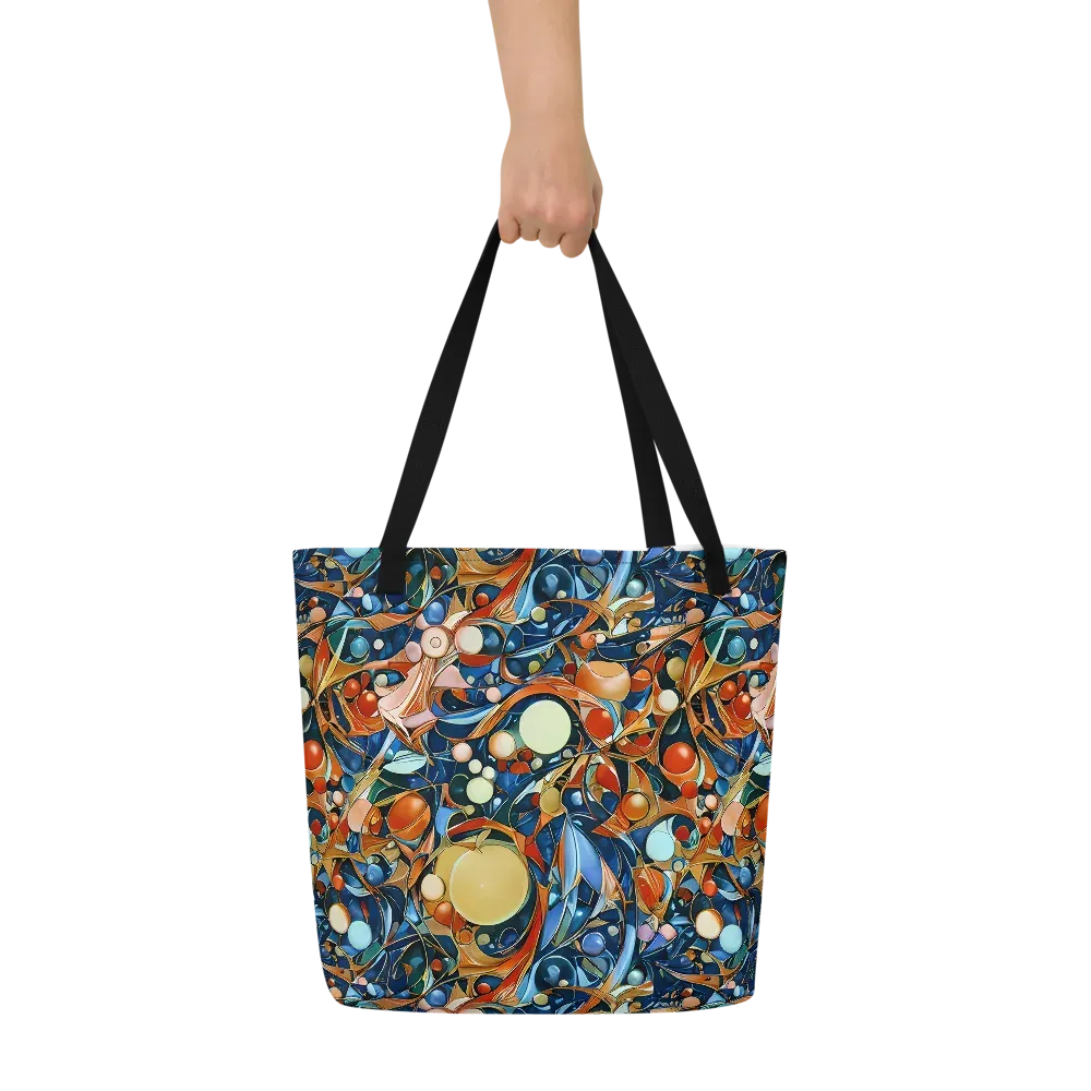 Orbital Rhapsody on Large Tote Bag W/ Pocket — Front