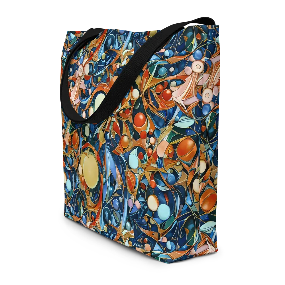 Orbital Rhapsody on Large Tote Bag W/ Pocket — Front