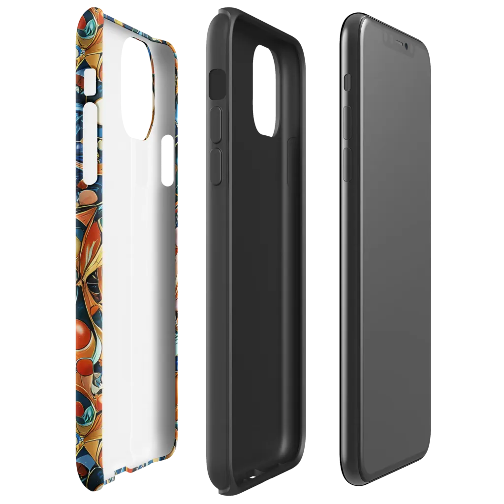 Orbital Rhapsody on Tough Case for iPhone® — Right