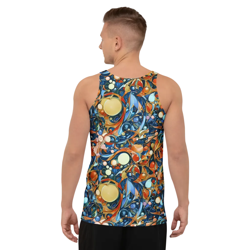 Orbital Rhapsody on Men's Tank Top — Back