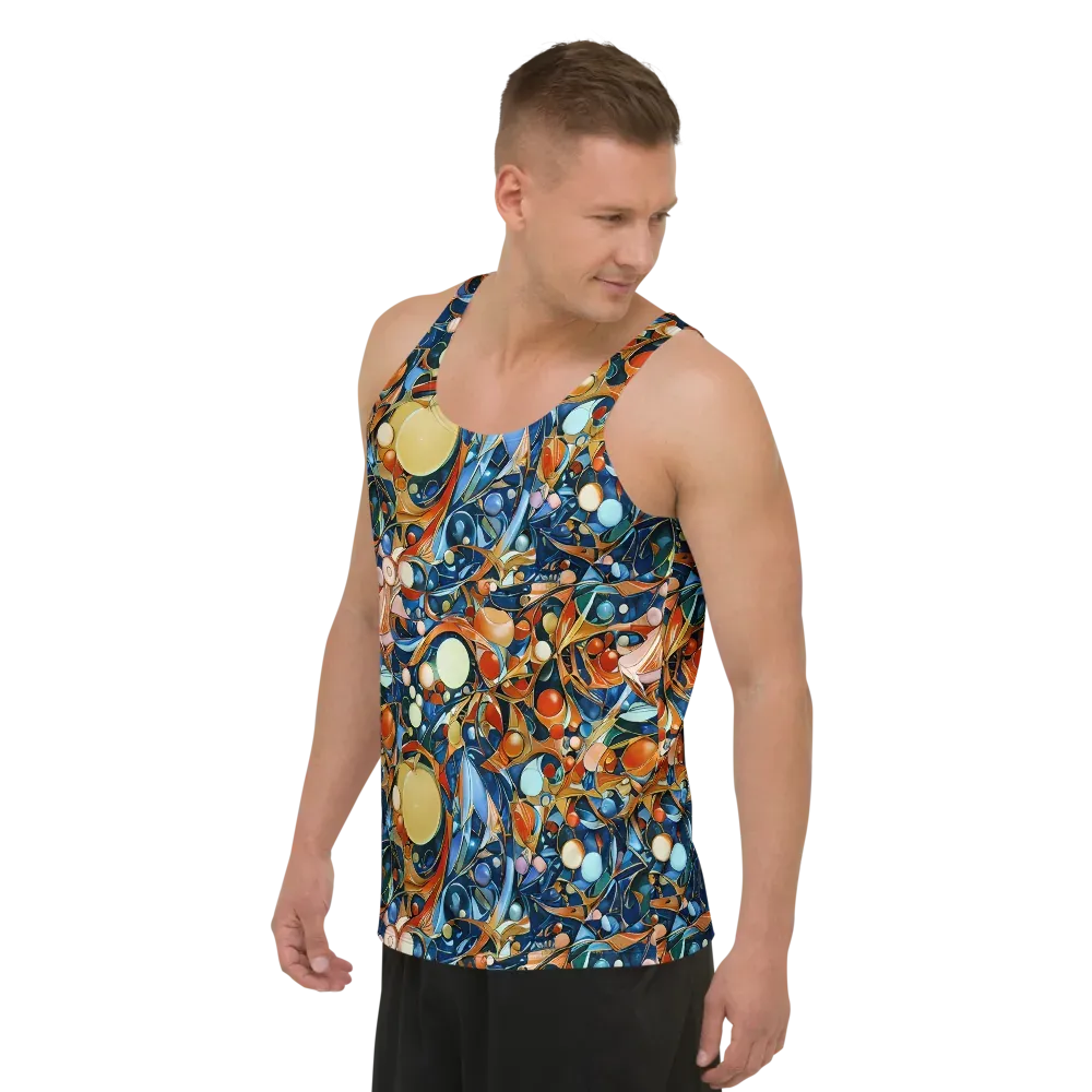 Orbital Rhapsody on Men's Tank Top — Left Front