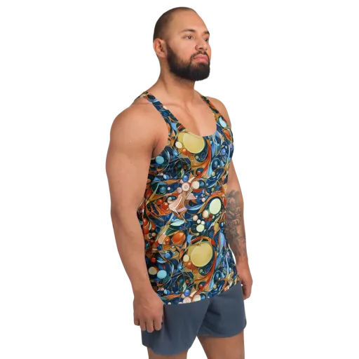 Orbital Rhapsody on a Men's Tank Top