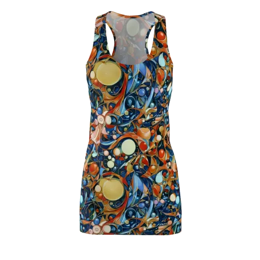 Orbital Rhapsody on a Racerback Dress