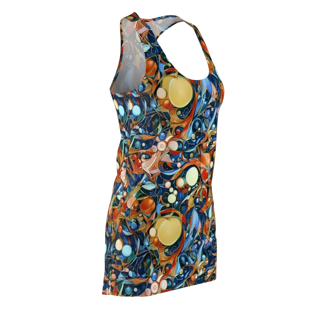 Orbital Rhapsody on Racerback Dress — Front Side