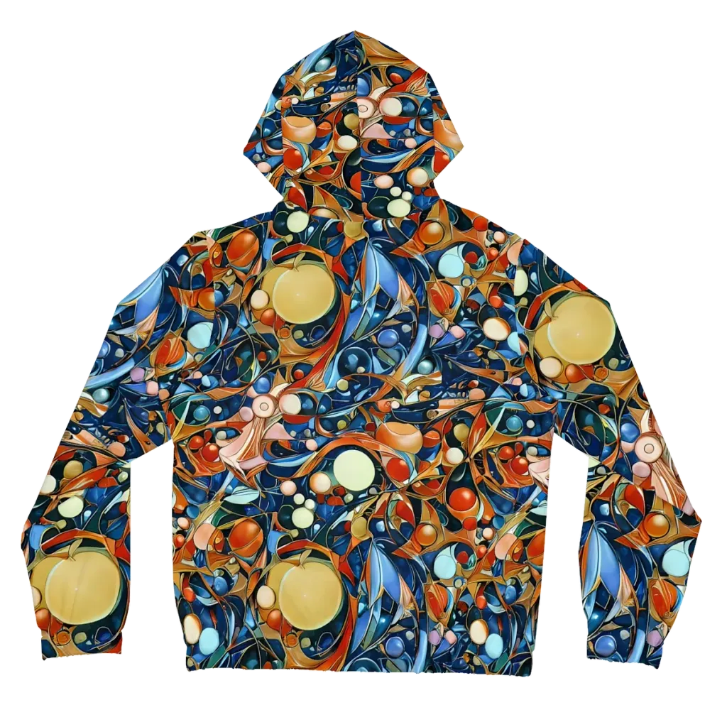 Orbital Rhapsody on Women's Full-Zip Hoodie — Back