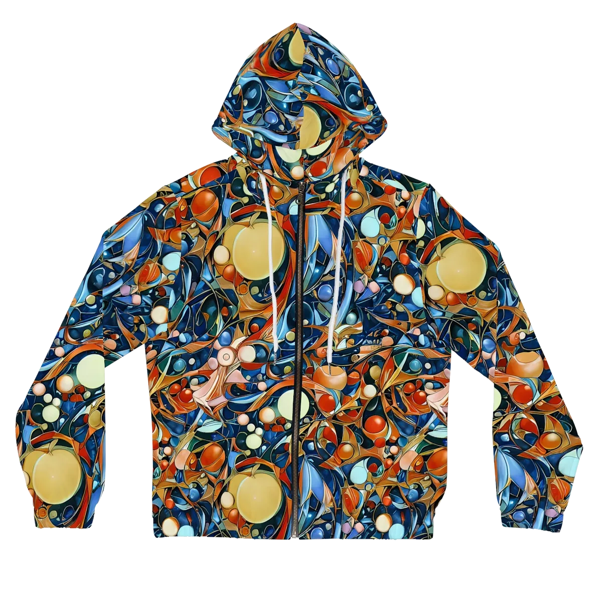 Orbital Rhapsody on Women's Full-Zip Hoodie — Front