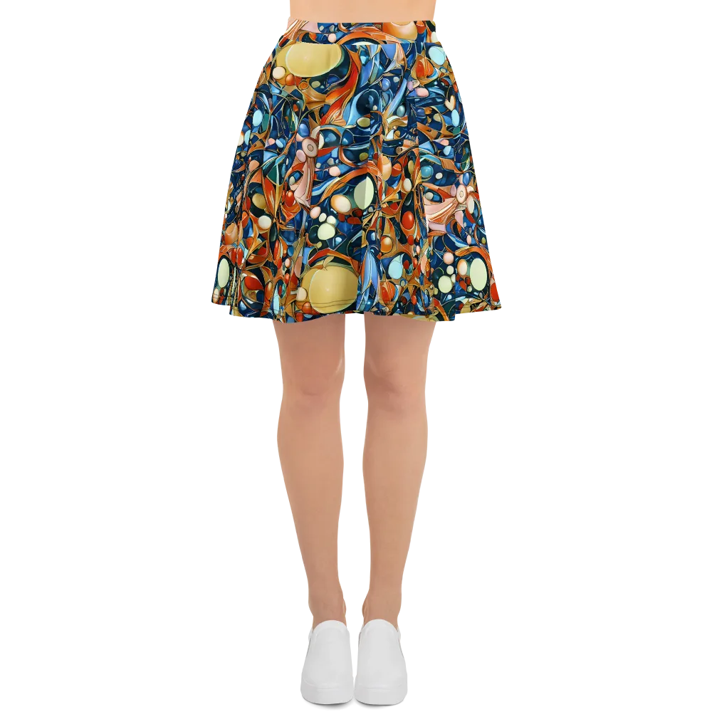 Orbital Rhapsody on Skater Skirt — Front