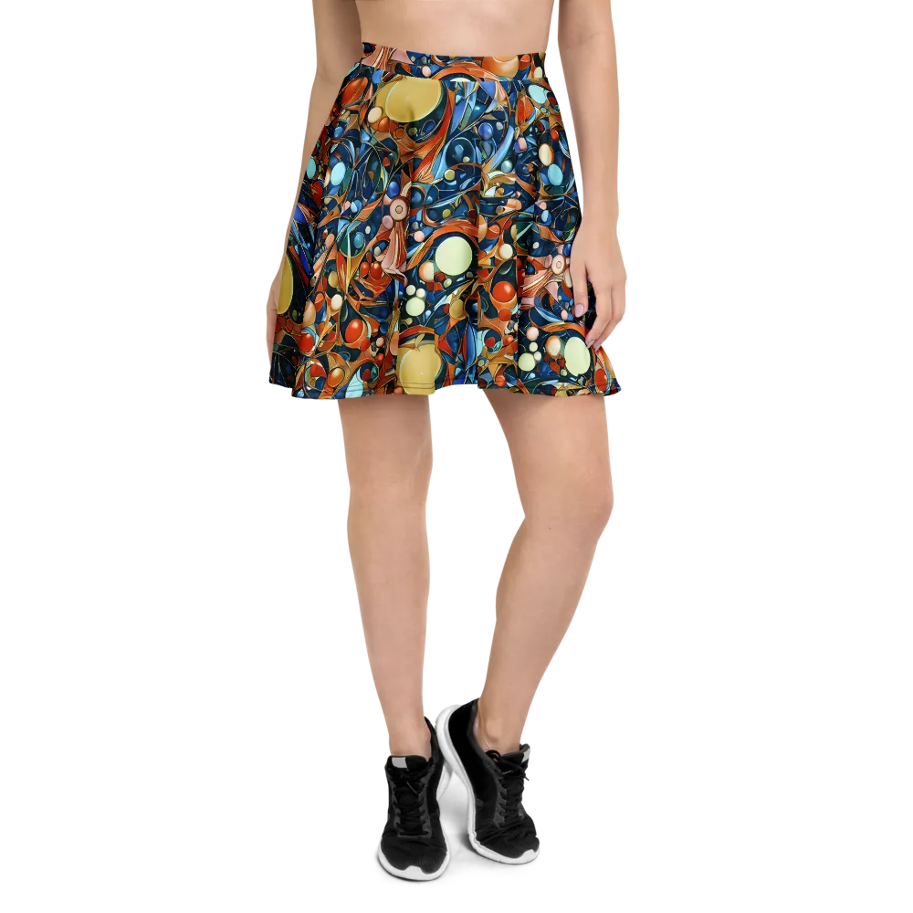 Orbital Rhapsody on Skater Skirt — Front