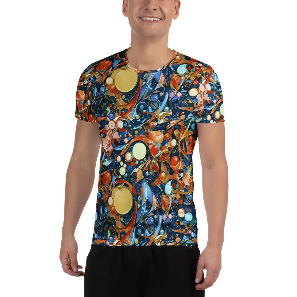 Orbital Rhapsody on Men's Athletic T-Shirt — Front