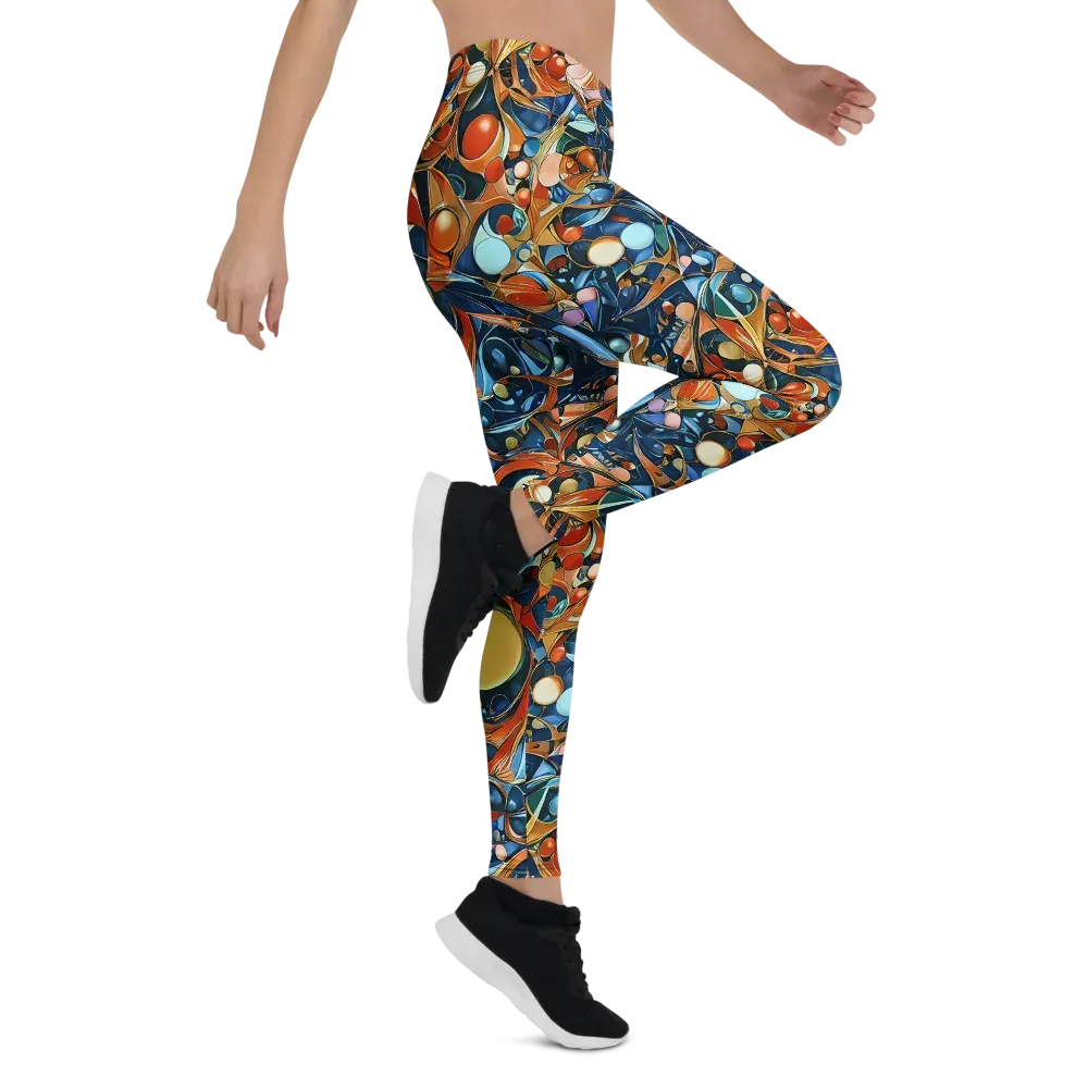 Orbital Rhapsody on Leggings — Right