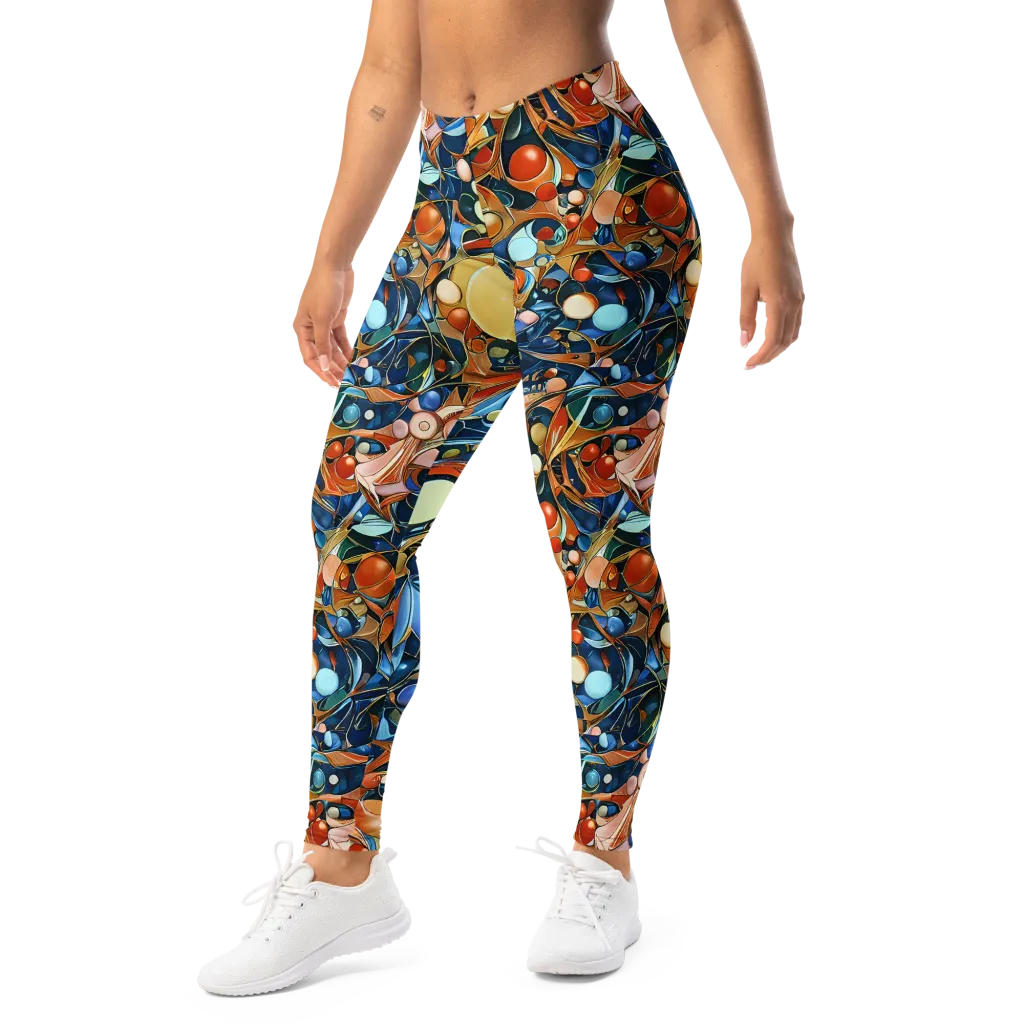 Orbital Rhapsody on Leggings — Left Front