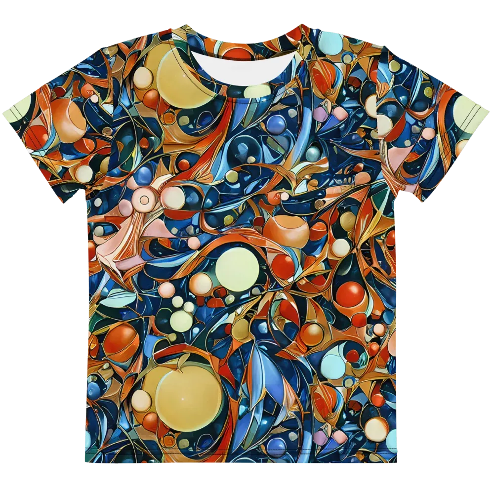 Orbital Rhapsody on Kids Crew Neck T-Shirt — Front