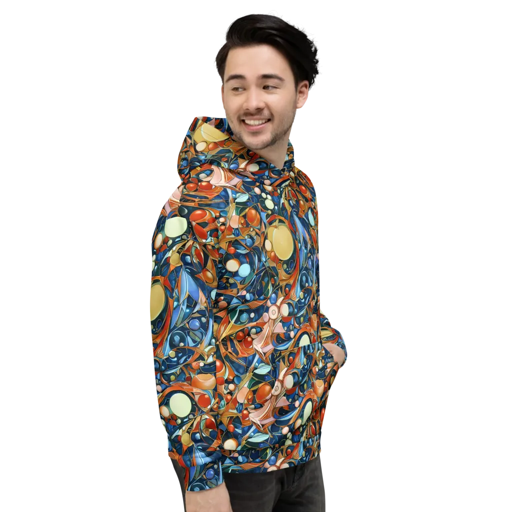 Orbital Rhapsody on Hoodie — Right