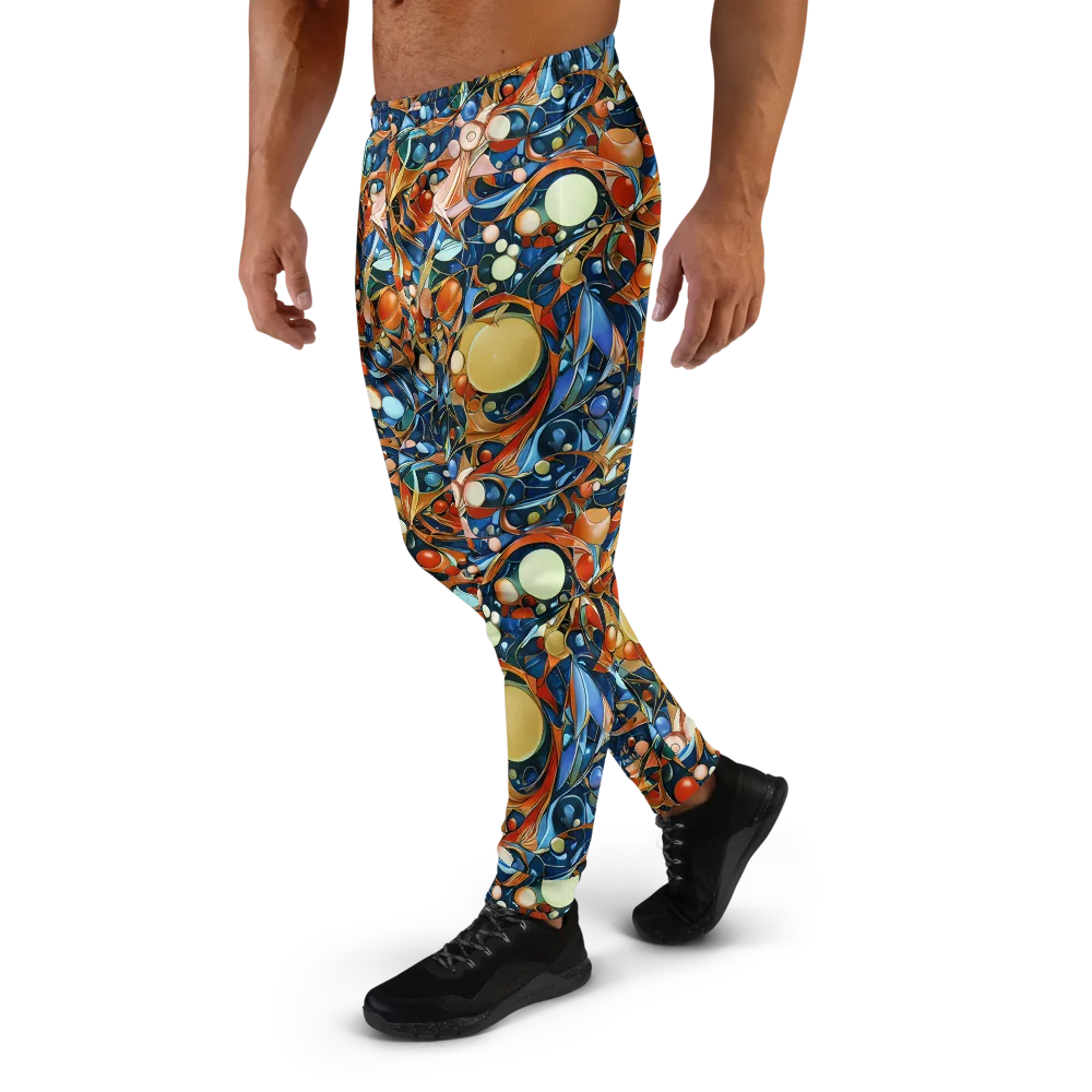 Orbital Rhapsody on Men's Joggers — Left