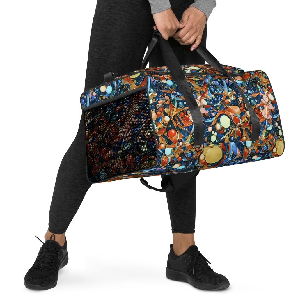Orbital Rhapsody on Duffle Bag — Right Front