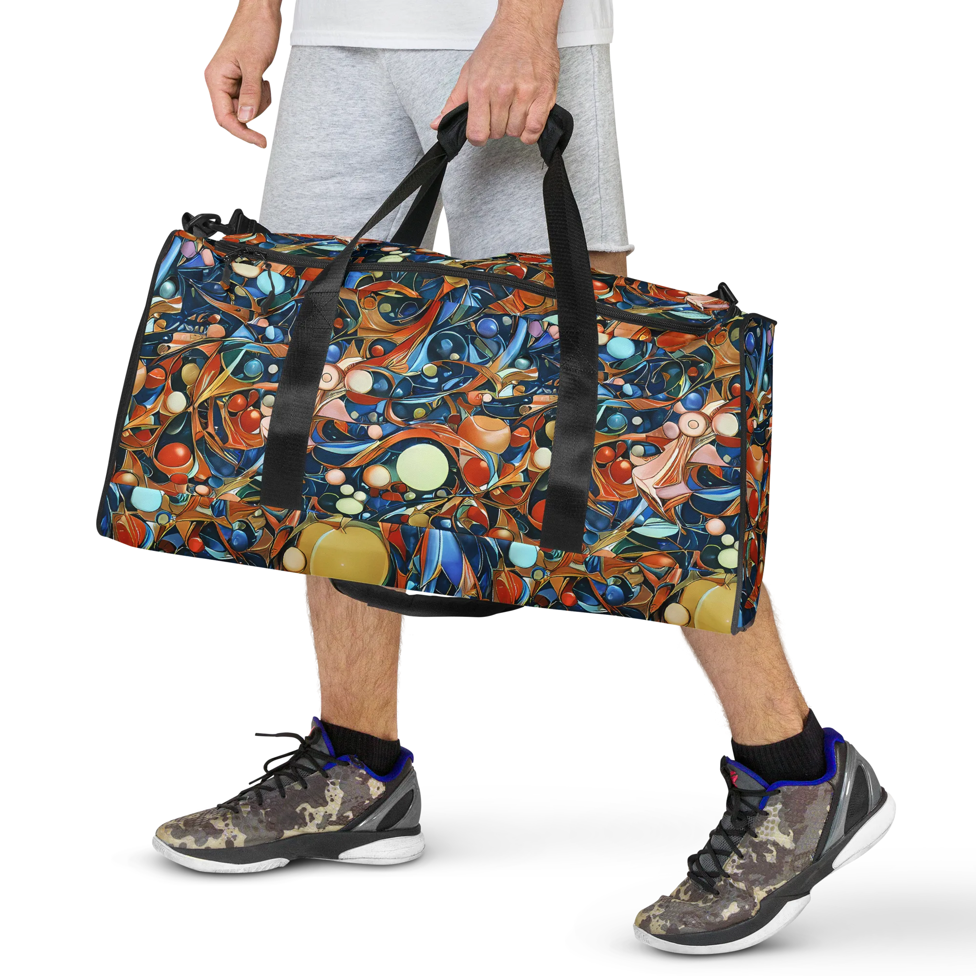 Orbital Rhapsody on Duffle Bag — Front