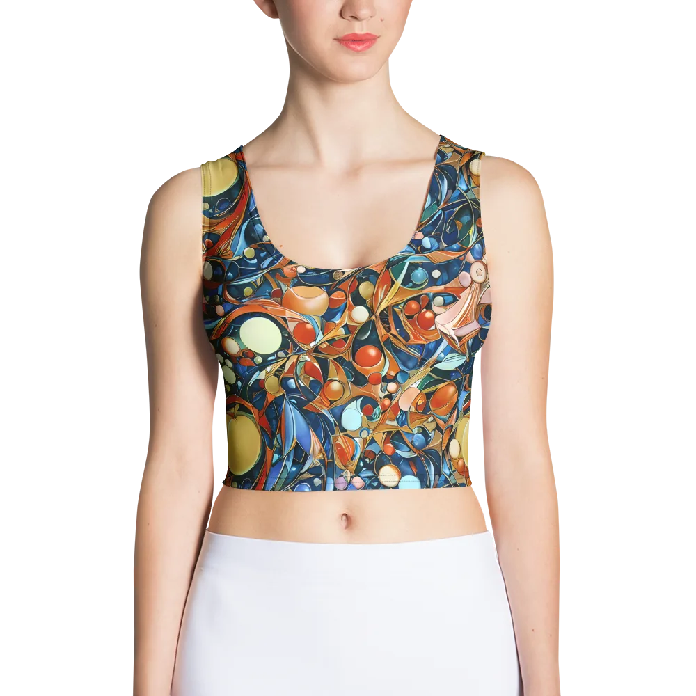 Orbital Rhapsody on Crop Top — Front