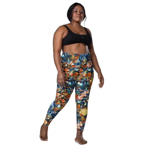 Orbital Rhapsody on a Leggings with Pockets
