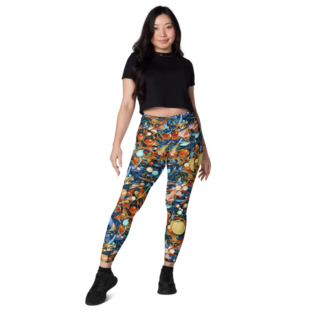 Orbital Rhapsody on Leggings with Pockets — Front