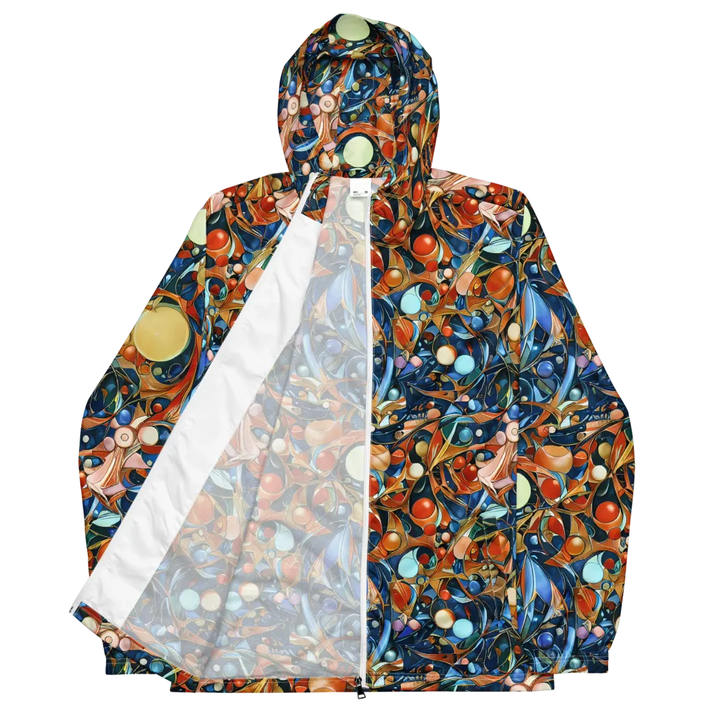 Orbital Rhapsody on Men's Windbreaker — Front