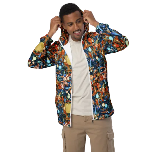 Orbital Rhapsody on a Men's Windbreaker