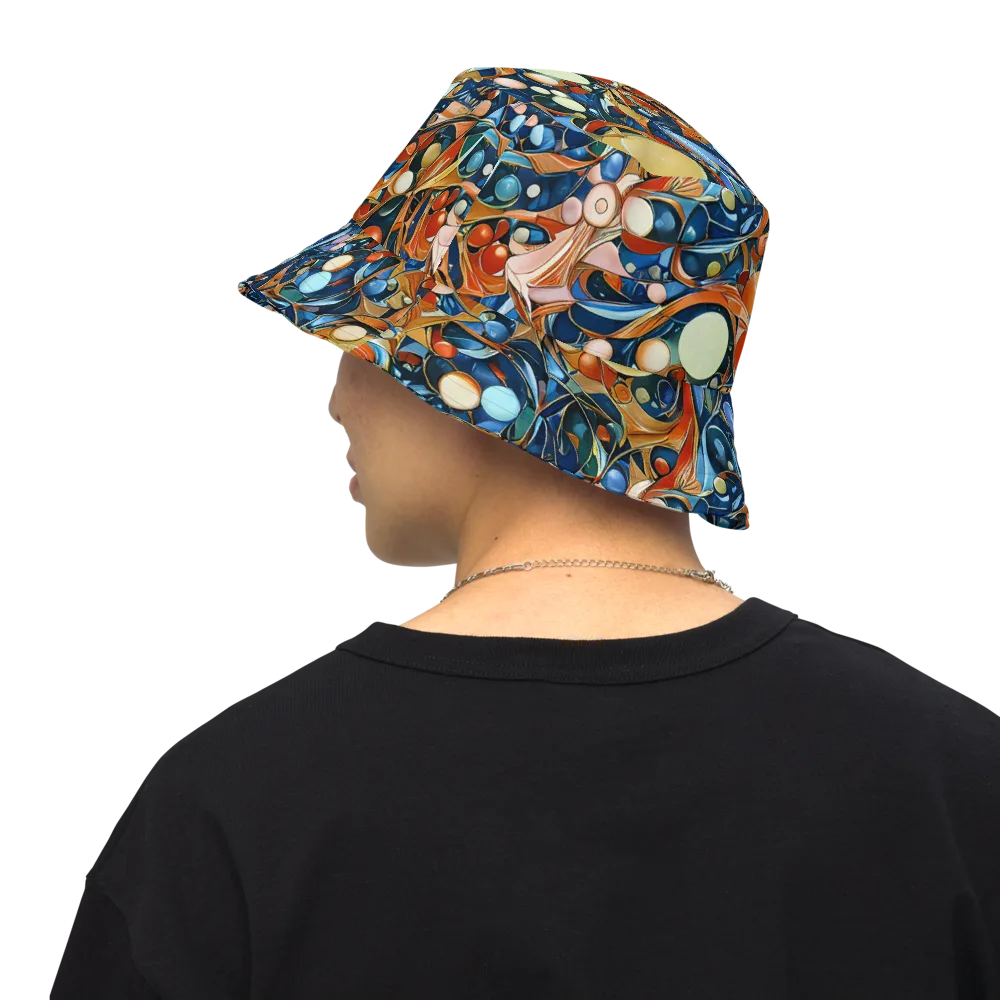 Orbital Rhapsody on Reversible Bucket Hat — Back Inside