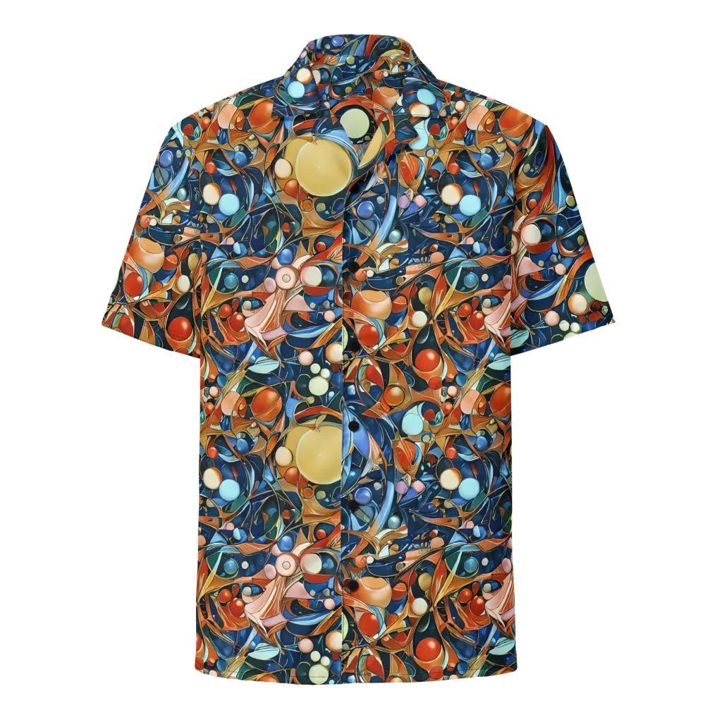 Orbital Rhapsody on Button Shirt — Front