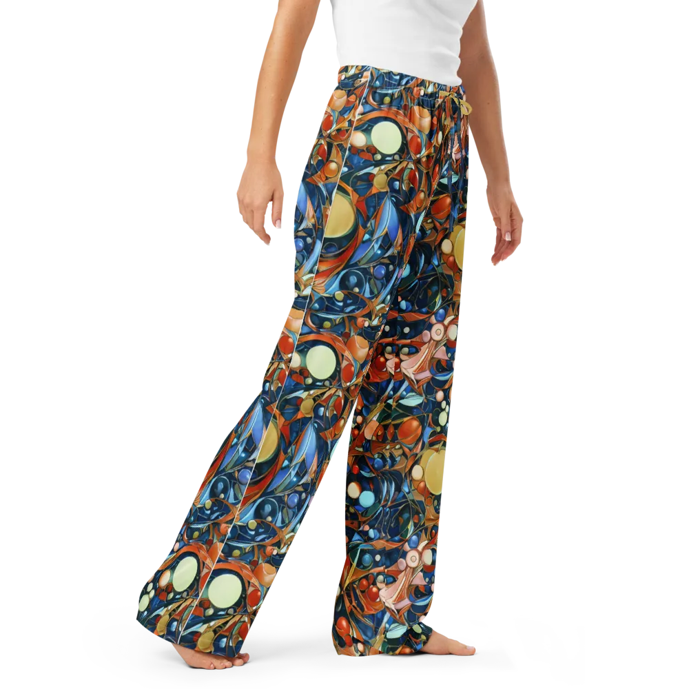 Orbital Rhapsody on Women's Pajama Pants — Right Front