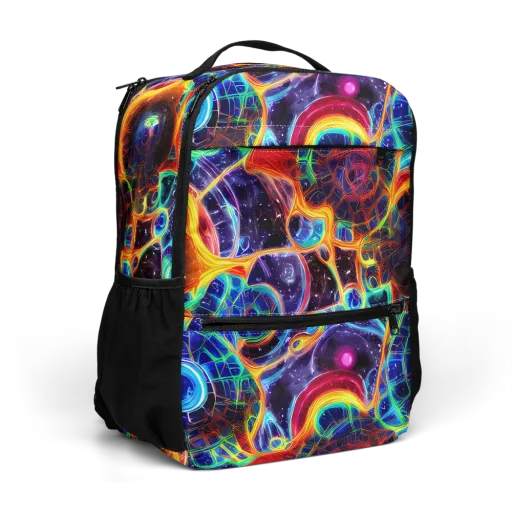 Radiant Cosmos on a Utility Backpack