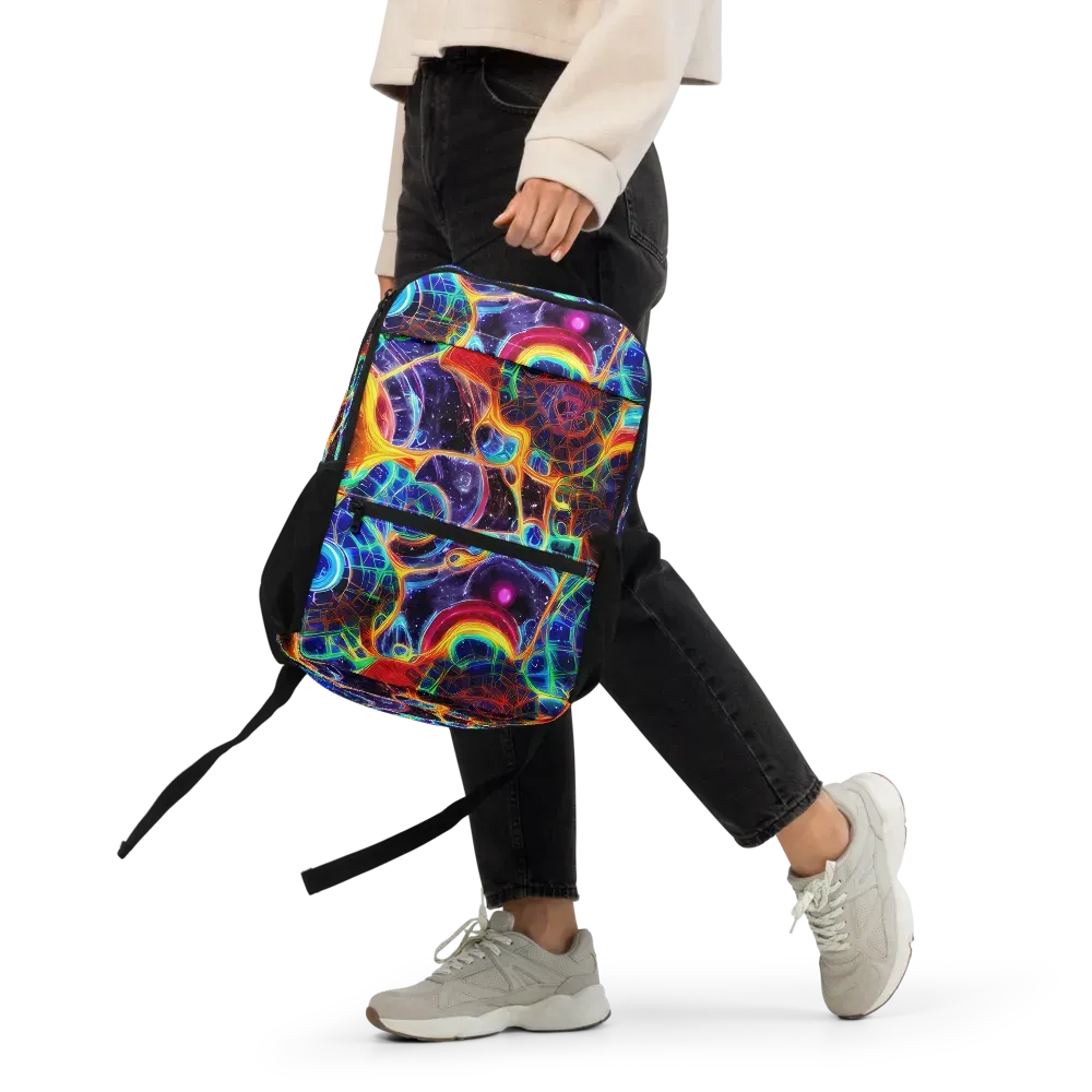 Radiant Cosmos on Utility Backpack — Front
