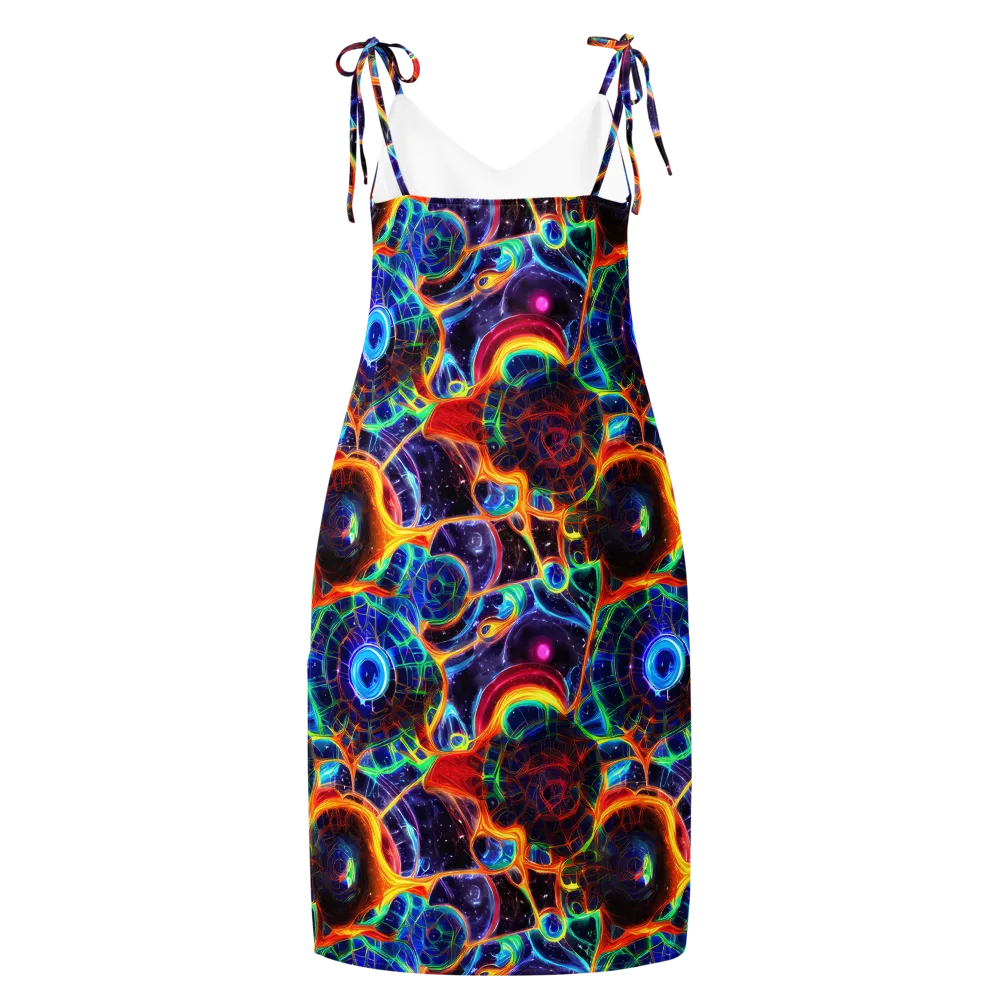 Radiant Cosmos on Slip Dress — Back