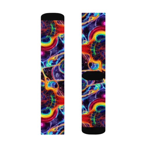 Radiant Cosmos on a Socks