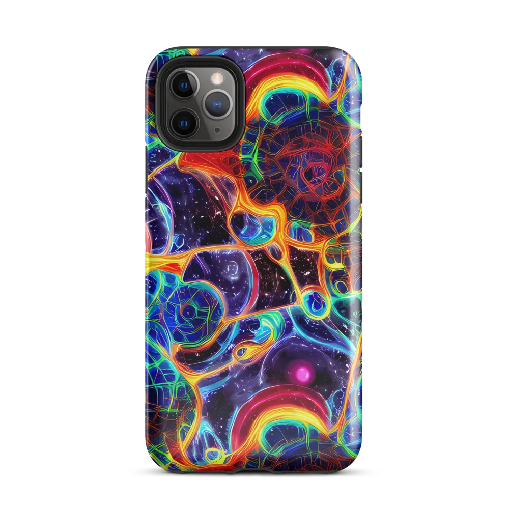 Radiant Cosmos on Tough Case for iPhone® — Front