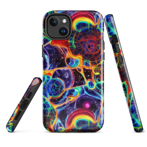 Radiant Cosmos on a MagSafe Tough Case for iPhone®