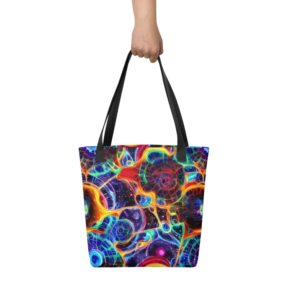 Radiant Cosmos on Tote Bag — Front