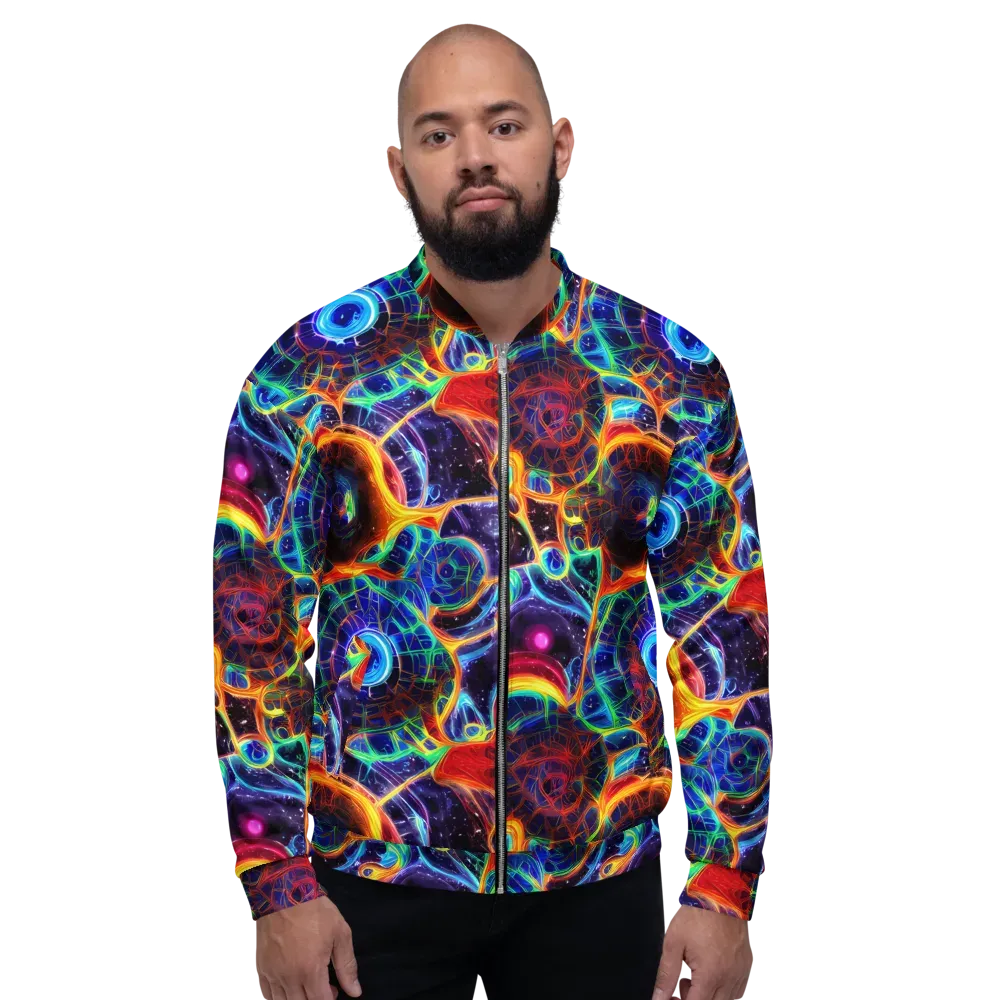 Radiant Cosmos on Bomber Jacket — Front