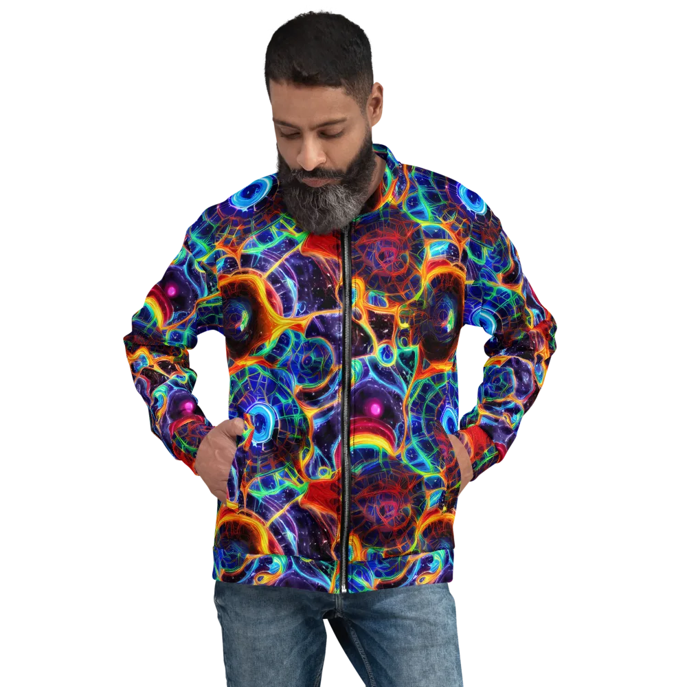 Radiant Cosmos on Bomber Jacket — Front