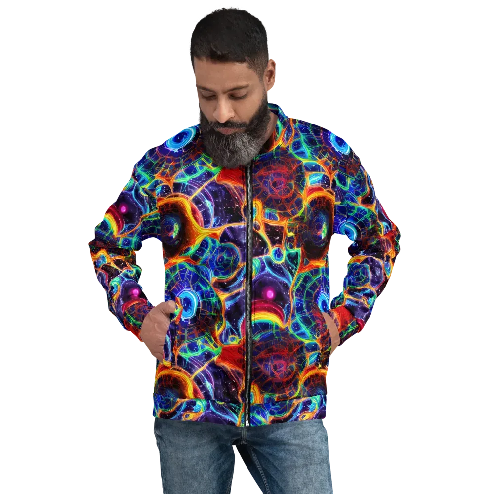 Radiant Cosmos on Bomber Jacket — Front