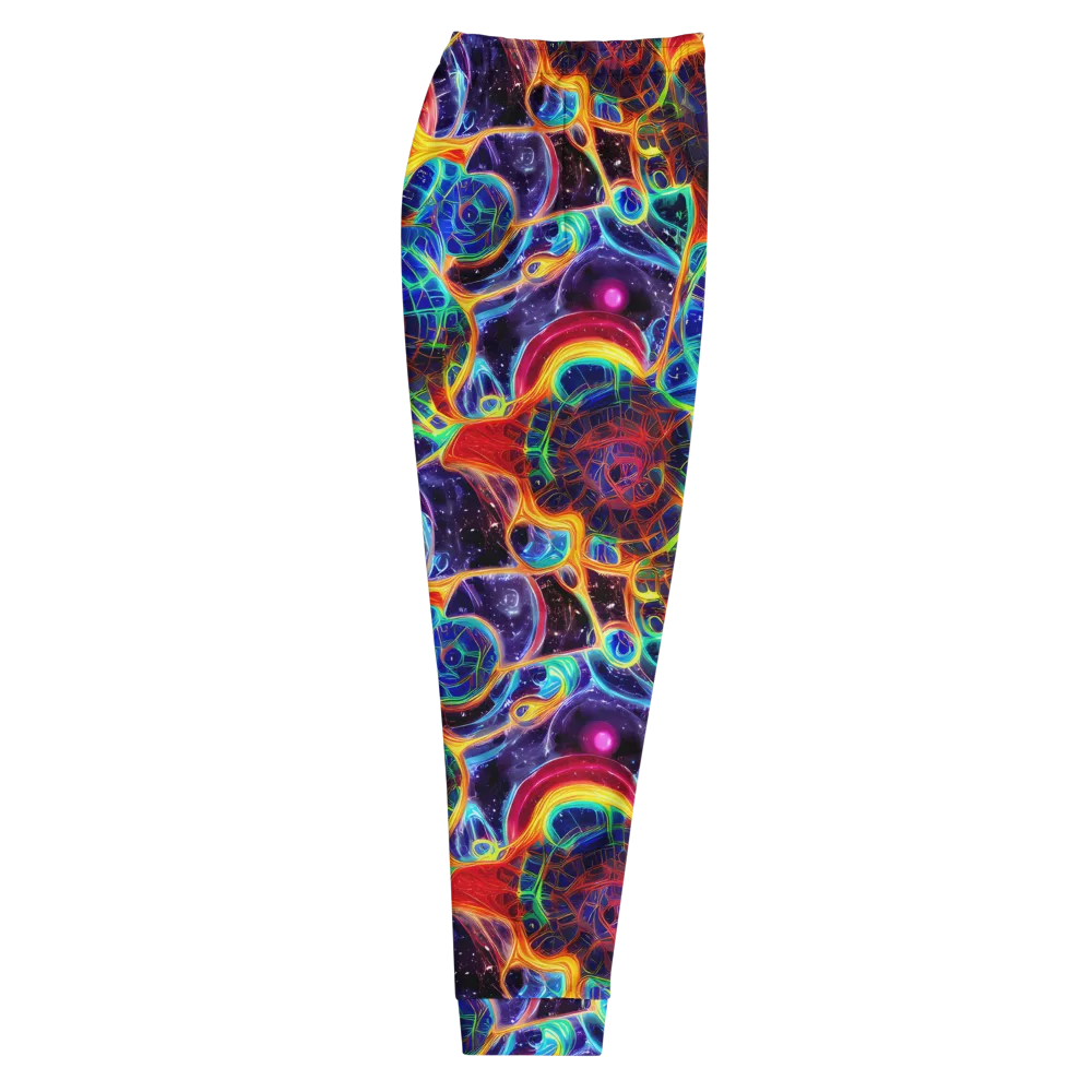 Radiant Cosmos on Men's Joggers — Right