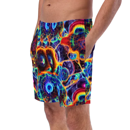Radiant Cosmos on a Swim Trunks