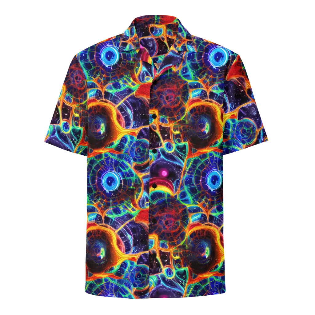 Radiant Cosmos on Button Shirt — Front