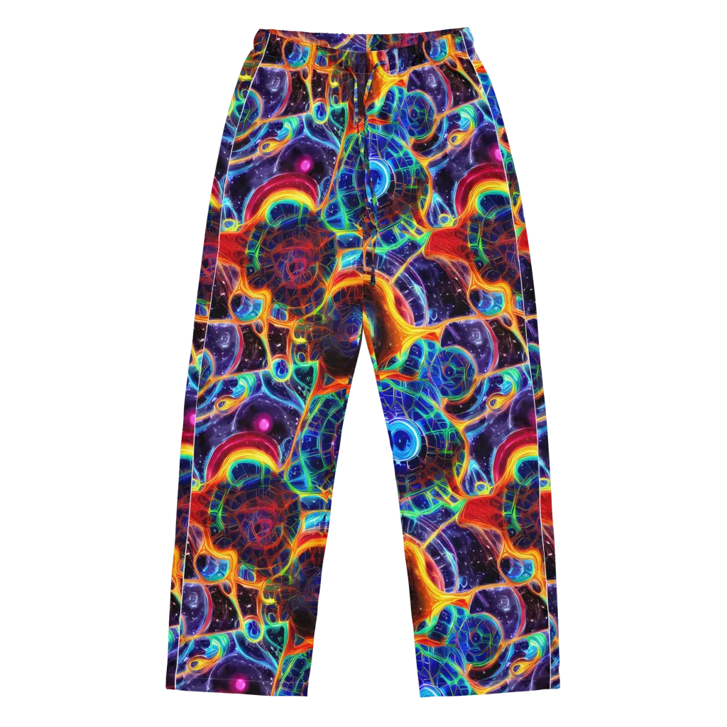 Radiant Cosmos on Women's Pajama Pants — Front