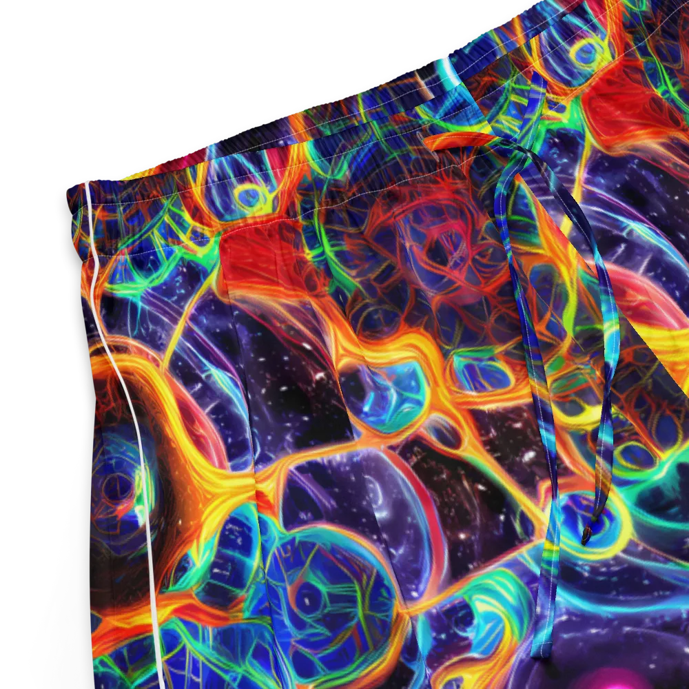 Radiant Cosmos on Women's Pajama Shorts — Product details