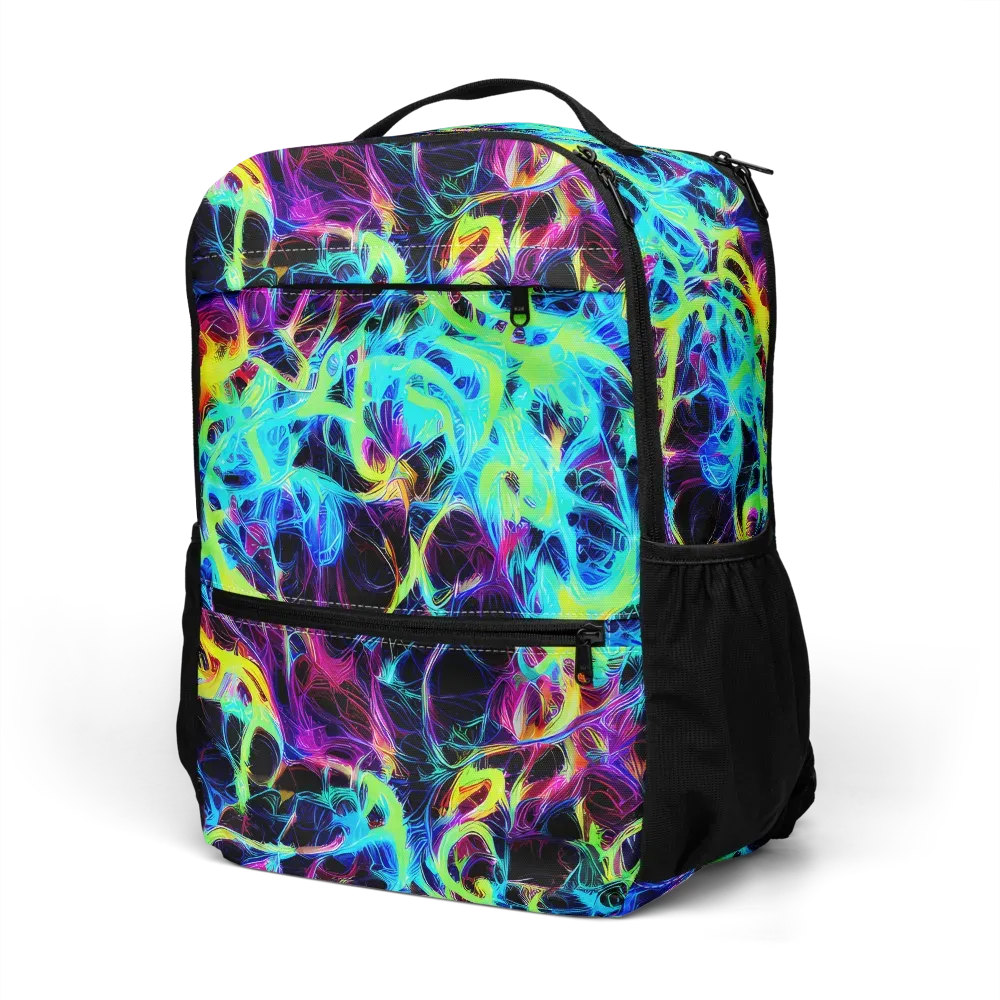 Celestial Tangledown on Utility Backpack — Left Front