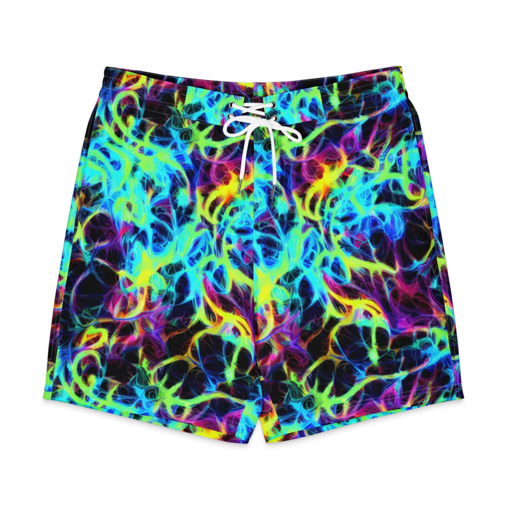 Celestial Tangledown on Men's Board Shorts — Front